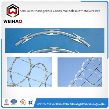 Afghanistan salable Factory selling directly razor barbed wire/razor wire